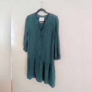 Maeve (Anthropologie) Teal Dress